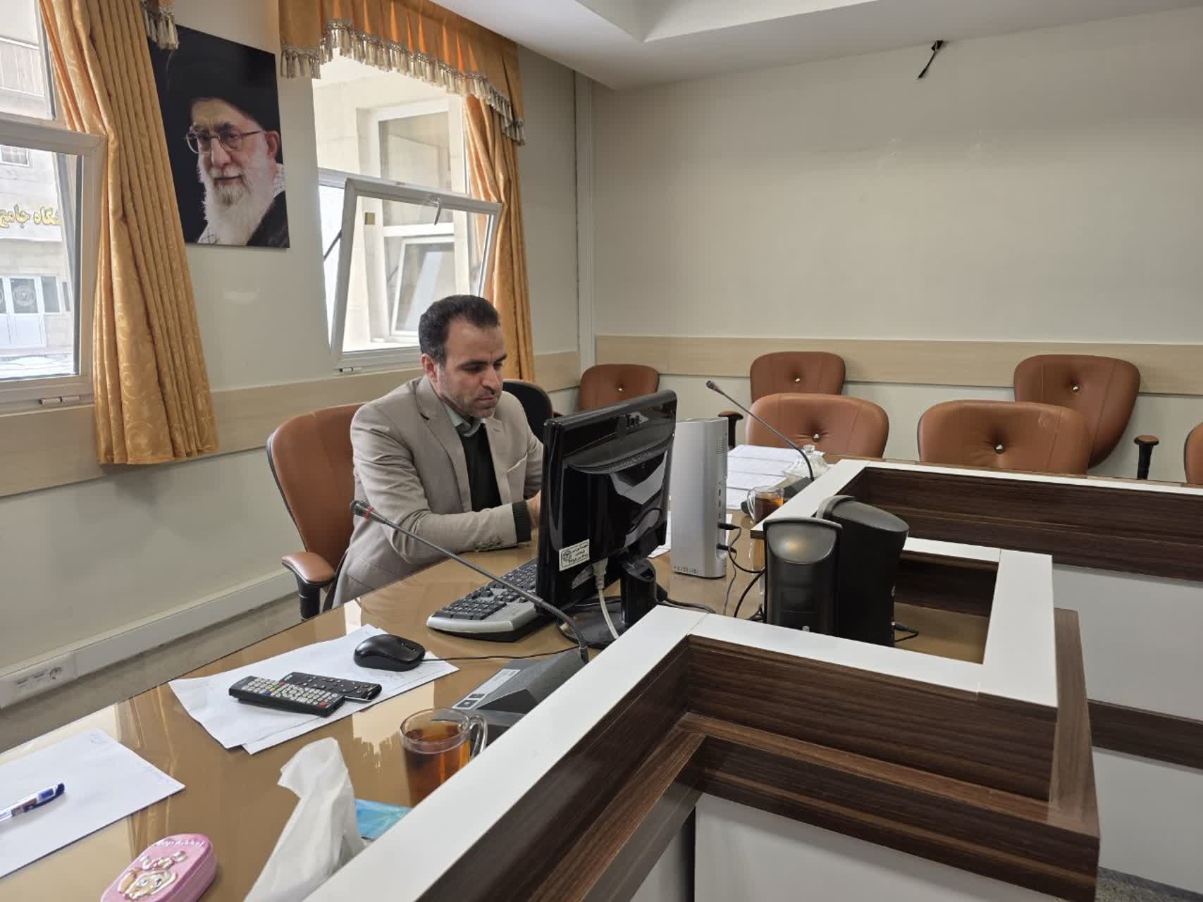 برگزاری جلسه آنلاین با کارگزارخدمات مالکیت فکری شرکت تدبیر اندیشان آرکا